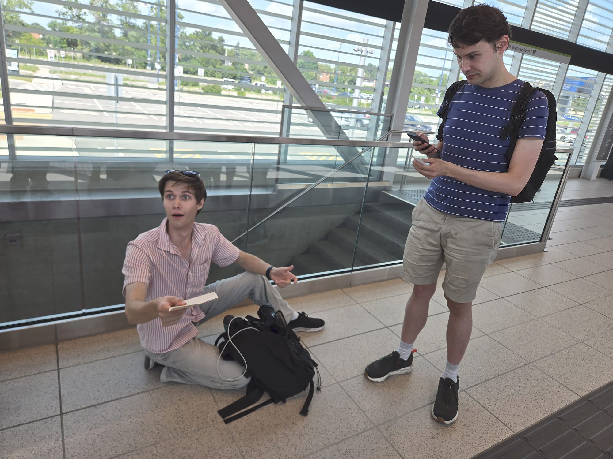 Pictures of the Transit-Oriented Disappointment mission around the REM