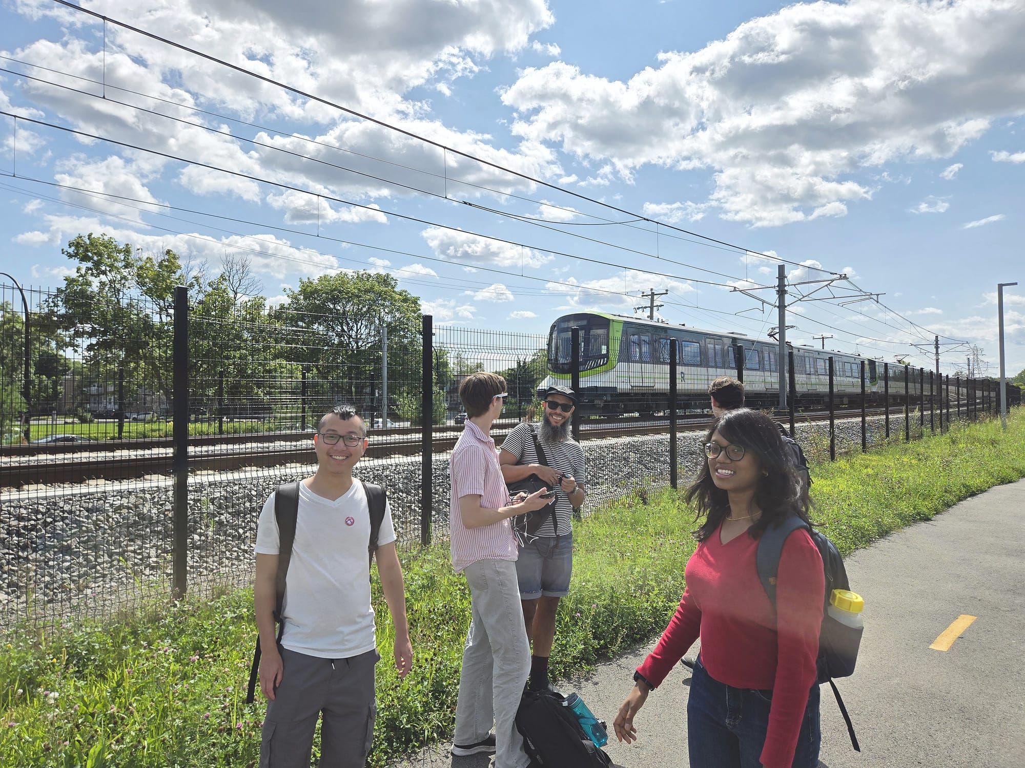 Pictures of the Transit-Oriented Disappointment mission around the REM