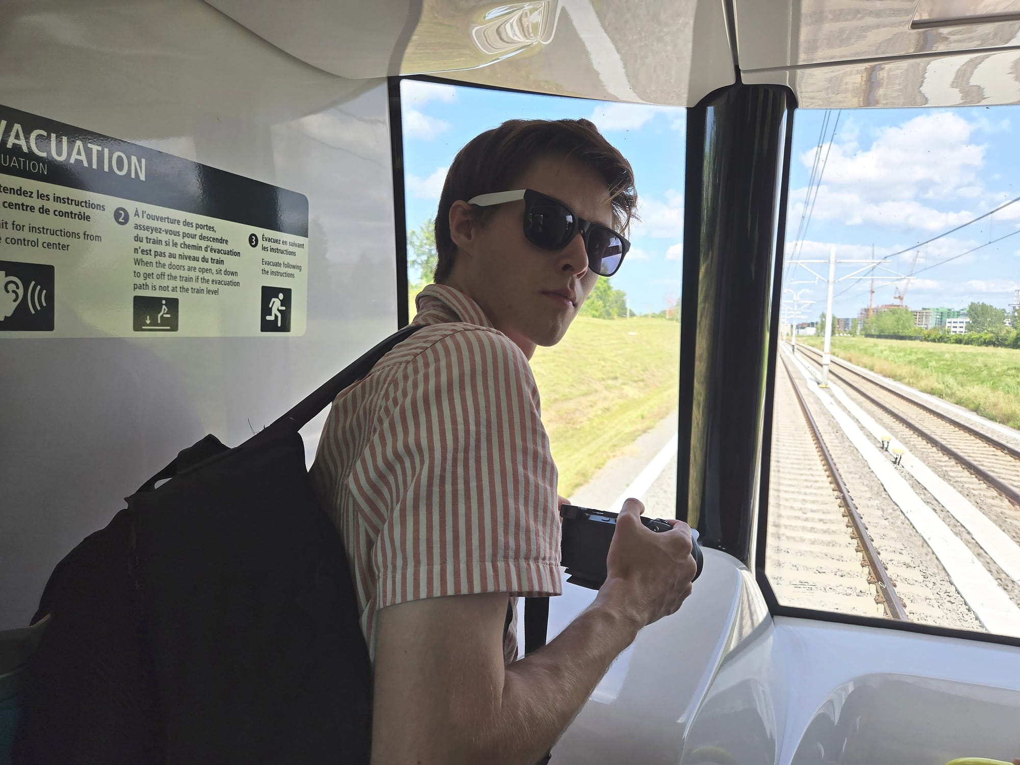 Pictures of the Transit-Oriented Disappointment mission around the REM