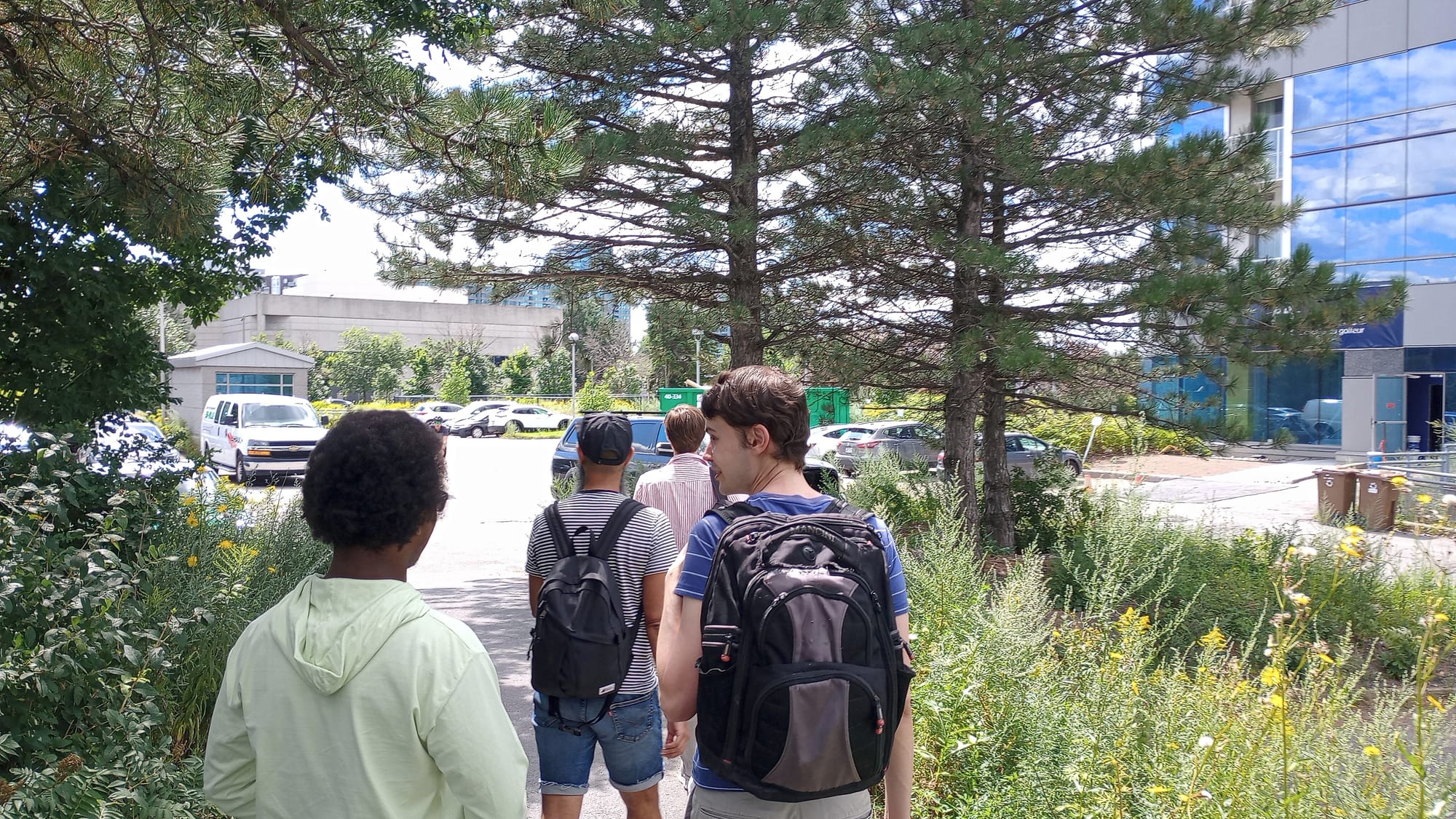 Pictures of the Transit-Oriented Disappointment mission around the REM