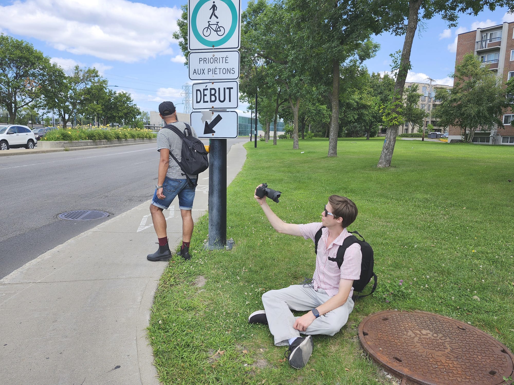 Pictures of the Transit-Oriented Disappointment mission around the REM