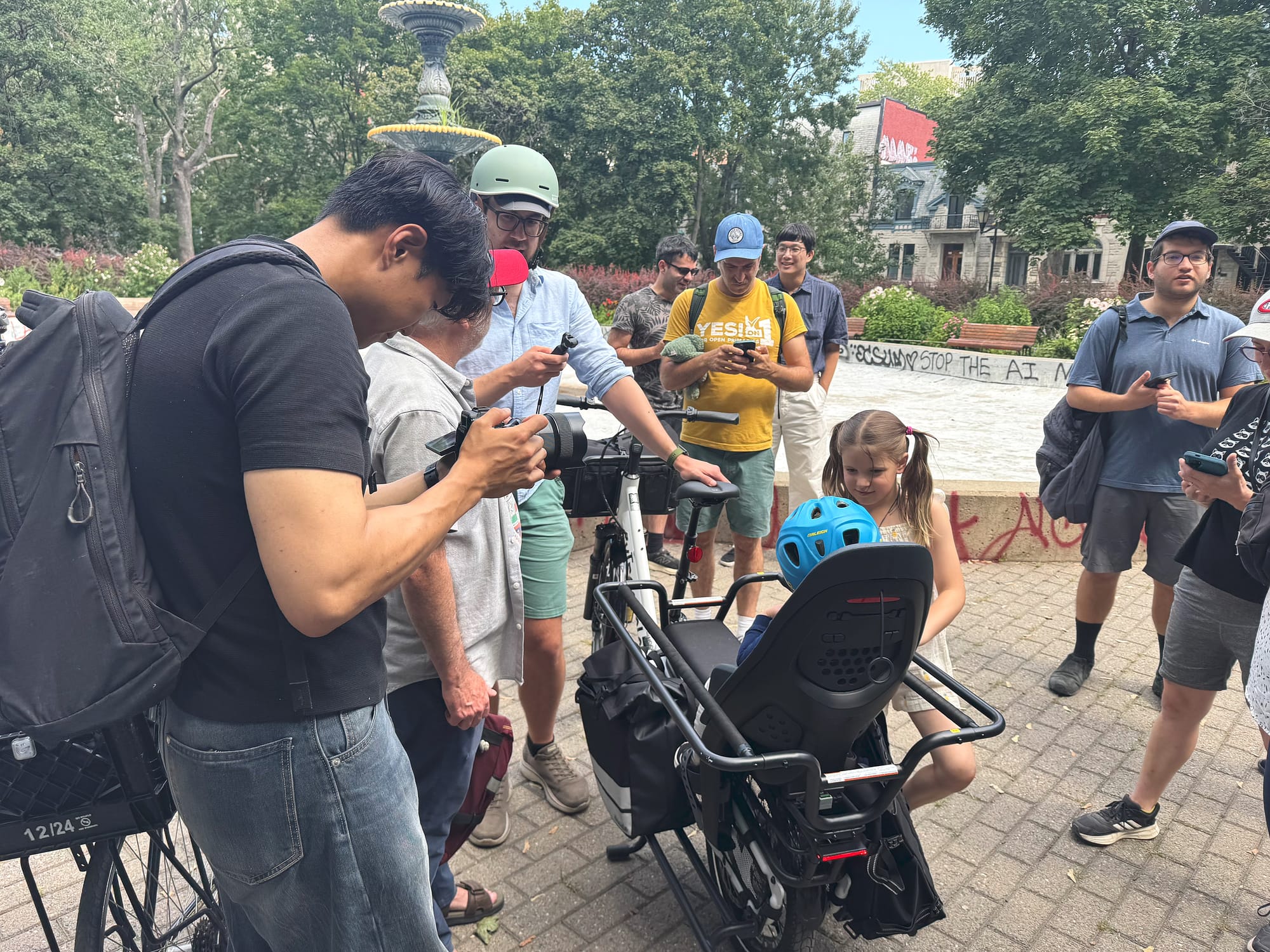 Pictures of the Precious Cargo group ride