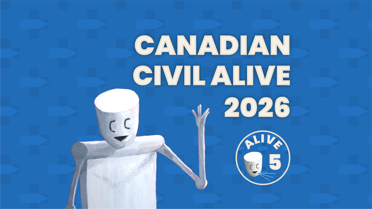 Canadian Civil Alive 2026 title image